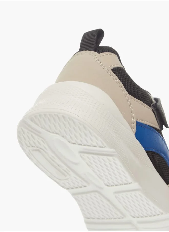 LBL by Shoexpress Boys Panelled Sneakers With Hook And Loop Closure