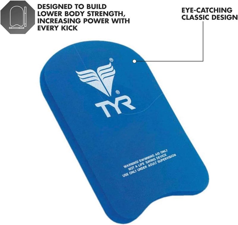 TYR Junior Kickboard Swimming Training Aid, Pool Exercise Equipment - Image 4
