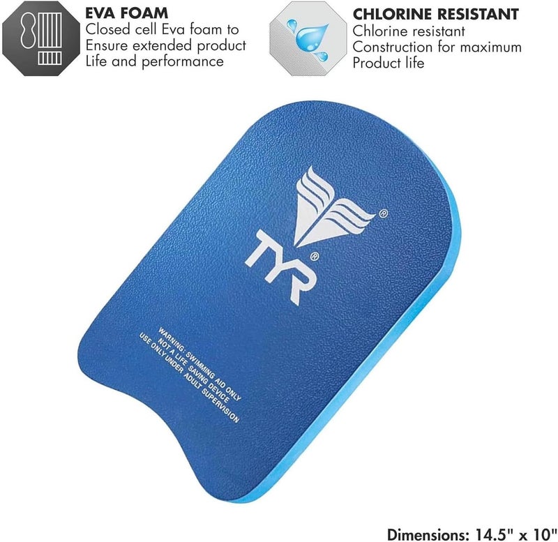 TYR Junior Kickboard Swimming Training Aid, Pool Exercise Equipment - Image 5