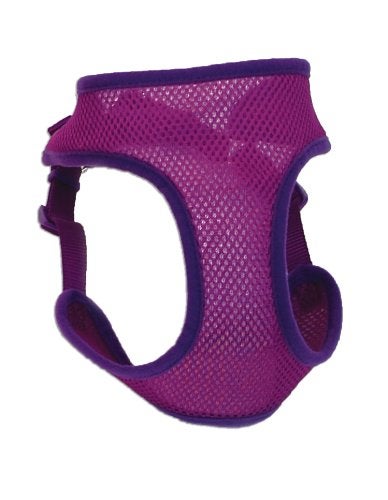 Coastal Pet Comfort Soft Wrap Adjustable Dog Harness - Comfortable Harness for Dog - Adjustable Fit - Easy Step-in Design - Breathable Fabric Mesh - Orchid, 3/8" x 11"-13" - Image 4