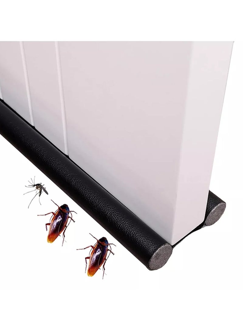 Bottom Sealing Strip Guard for Home Door Black - Image 5