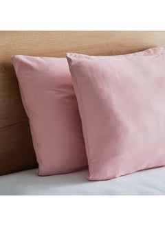 Home Box طقم أغطية وسائد قطنية أساسية من 2 قطعة 75 × 50 سم  - Image 3