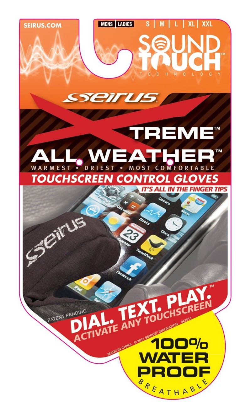 Seirus Soundtouch Xtreme All Weather Glove, Black, XX-Large - Image 5