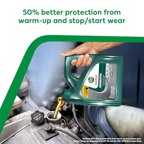 Castrol - 3417183 MAGNATEC STOP-START 0W-20 Full Synthetic Engine Oil for Petrol Cars (3L) - Image 2