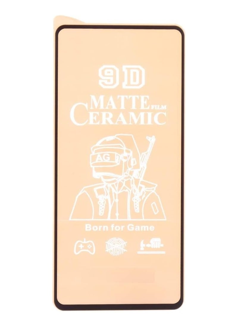 Muzz Matte Screen Protector Anti-Glare Anti-Fingerprint 3D Touch Matte Finish Surface ceramic film (NOT Glass) Samsung Galaxy M55 2024 Ceramic Matte 