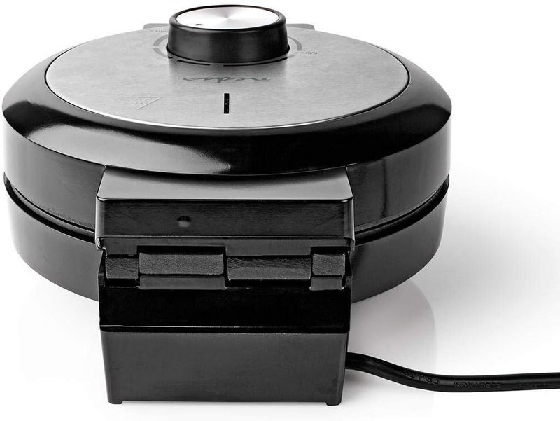 NEDIS KAWP100BK Waffle Machine, Waffle Plate | 19 cm | 1000 W | Black - Image 5