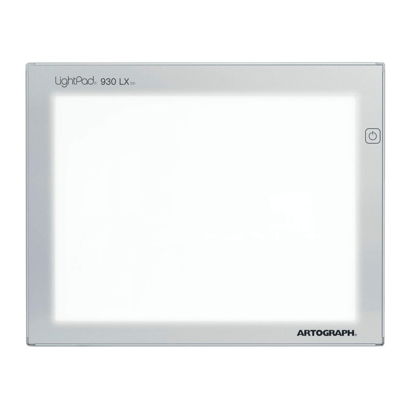 Artograph Thin LED Light Box 12 x 9 Dimmable Drawing  Tracing Pad LightPad 930 LX
