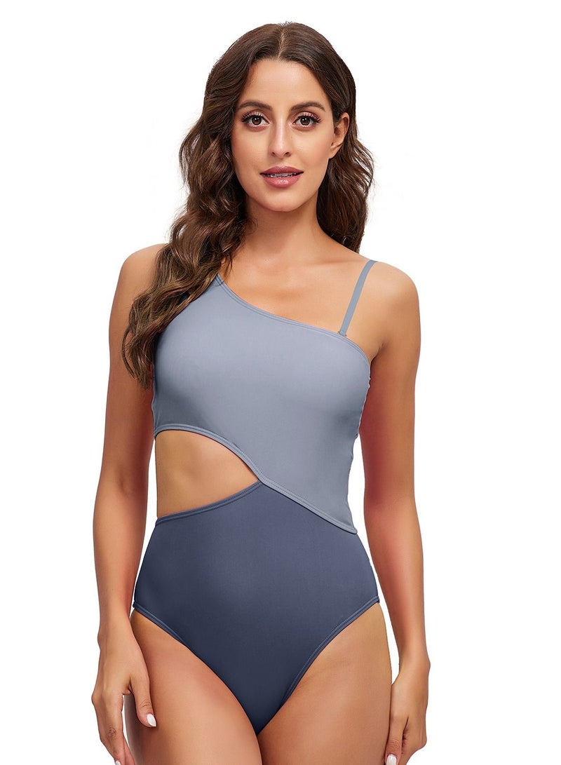 Loquat Triangle strap one-piece swimsuit  - Image 1
