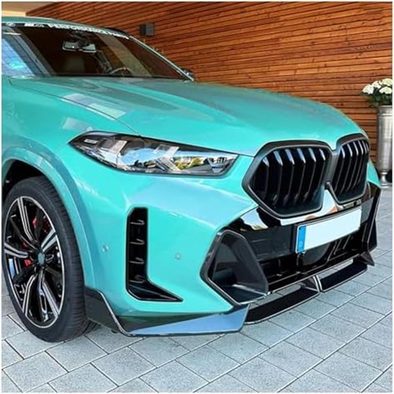 DEMULAX BMW X6 G06 Front Bumper Spoiler Lip - Image 5