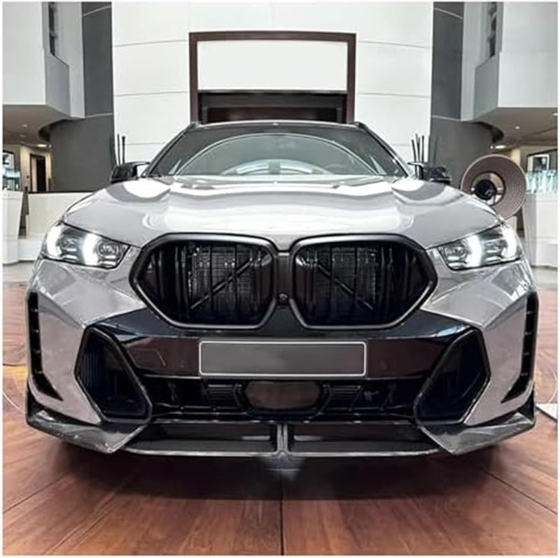 DEMULAX BMW X6 G06 Front Bumper Spoiler Lip - Image 3