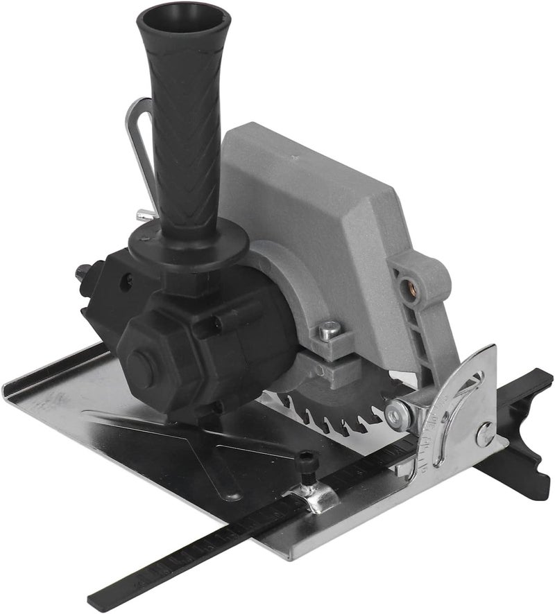 YWBL-WH Drill to Saw Adapter, Aluminum Alloy Electric Converter, Perfect for Wood and PVC Pipe Cutting with Adjustable Angle and Depth for DIY Enthusiasts - Image 5