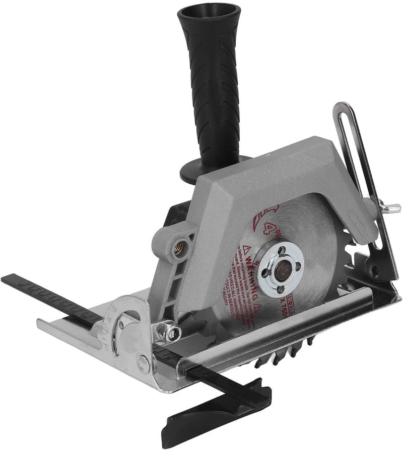 YWBL-WH Drill to Saw Adapter, Aluminum Alloy Electric Converter, Perfect for Wood and PVC Pipe Cutting with Adjustable Angle and Depth for DIY Enthusiasts - Image 1