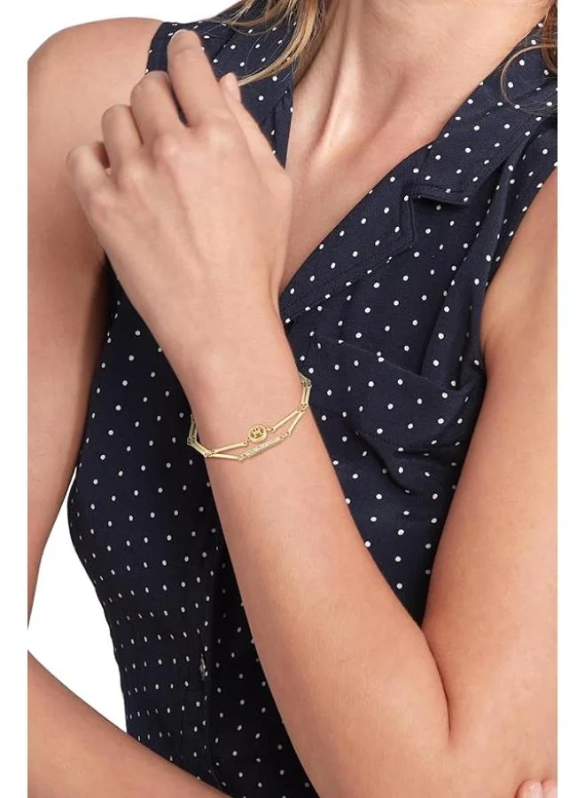 TOMMY HILFIGER Bracelet in Stainless Steel Embellished with Crystals