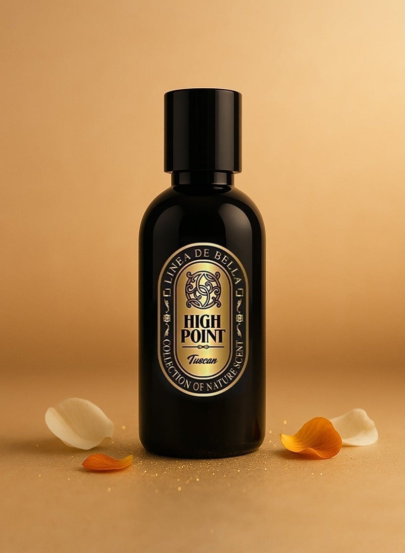 Linea De Bella Highpoint Collection Tuscan EDP 30ML – Long Lasting Perfume | Unisex | Amber, Almond & White Floral Notes - Image 4