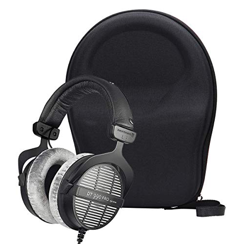 Mchoi Hard Portable Case Compatible with Beyerdynamic DT 990 PRO/DT 770 PRO Open Studio Headphone, Case Only - Image 5