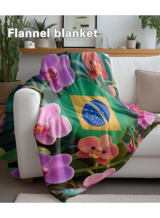 general Baby and children's cartoon flannel thin blanket (warm and comfortable, suitable for sleep, game use) 70cm*100cm - Image 4