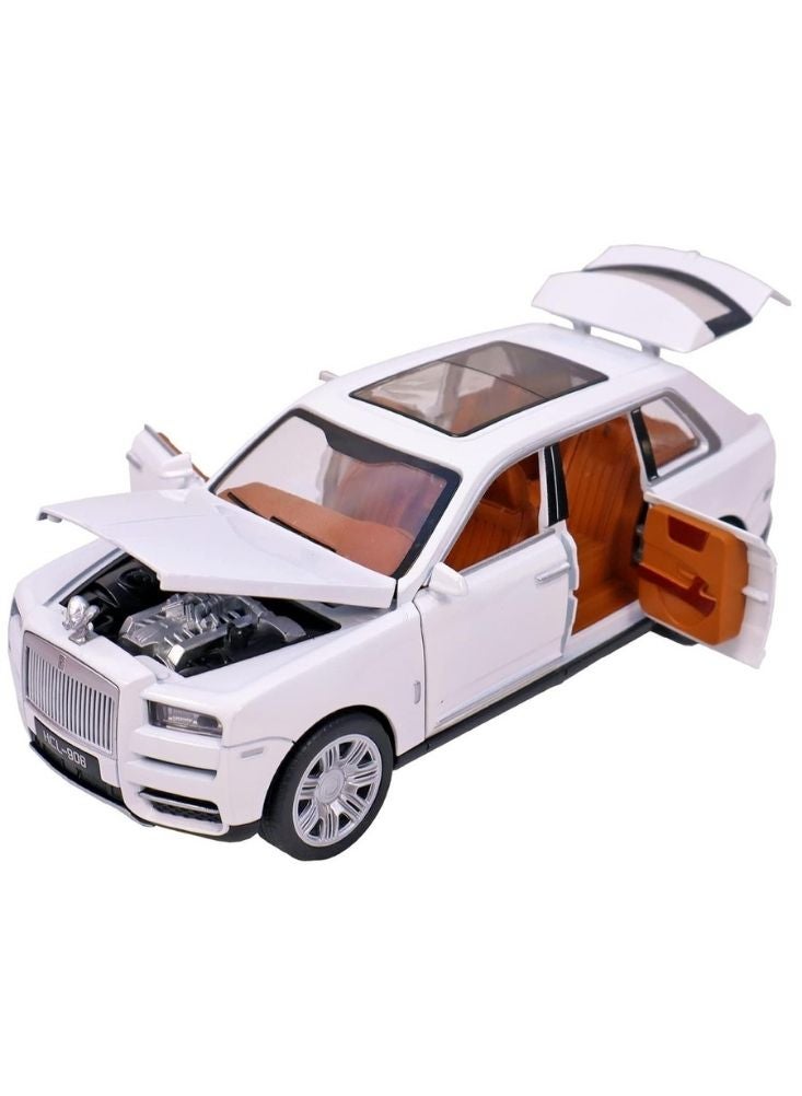 Premium Luxury Diecast SUV Toy Car with Opening Doors, Hood & Trunk – Realistic Model Vehicle - Image 1