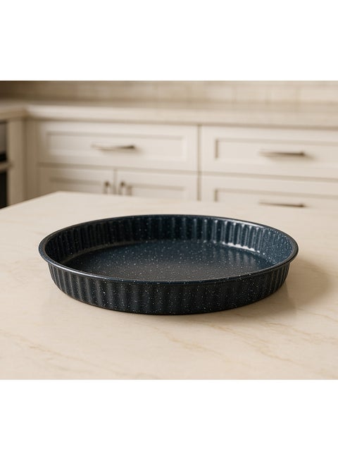 Non-stick granite round cake pan