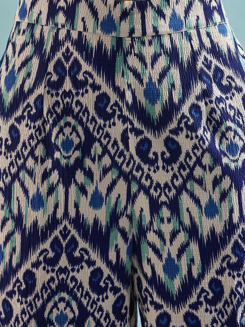 PANIT Blue & White Seersucker Co-ord Set - Image 4