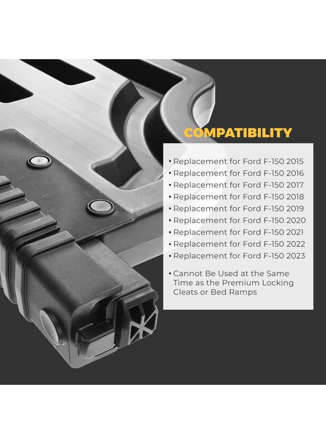 CARFRITRU Truck Bed Divider Truck Bed Cargo Divider Compatible with Ford F-150 F150 Cab Pickup 2015-2021 Replacement for FL3Z-9900092-A FL3Z9900092A - Image 3
