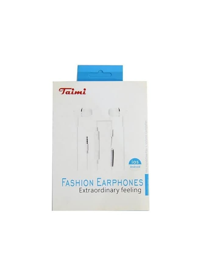 Taimi 10-Piece Earphone Taimi Inspire KE006 white  - Image 2