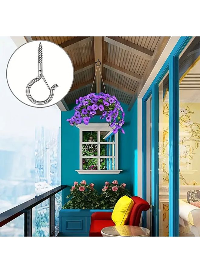 5Pcs Black Q Type Safety Hooks Anti Drop Windproof Belt Spring Buckle - Image 2