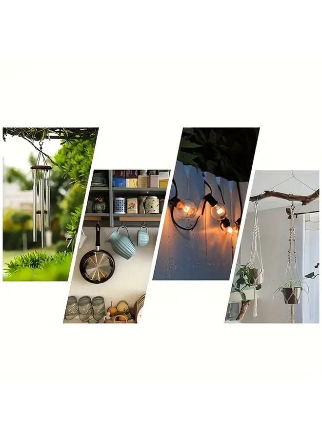 5Pcs Black Q Type Safety Hooks Anti Drop Windproof Belt Spring Buckle - Image 5