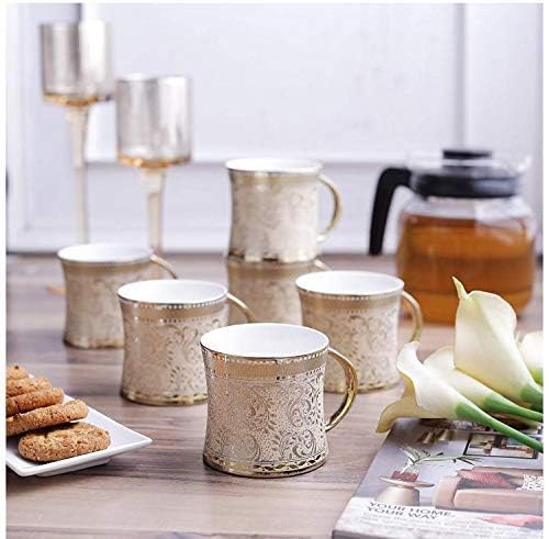 Home-Cart Diamond Coffee Mug Set 150 ML - Image 5