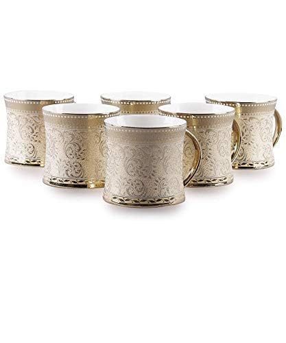 Home-Cart Diamond Coffee Mug Set 150 ML - Image 4