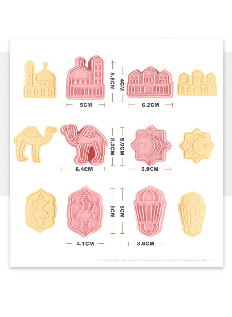 general 12-Piece Ramadan Islamic Muslim Biscuit Mold - Image 2