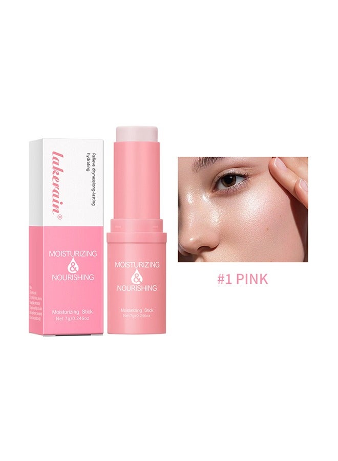 lakerain Moisturizing Stick-Moisturizing & Nourishing Multi Balm Facial Moisturizer Stick Balm Under Eye Cream Face Balm Stick for Hydrating and Smoothing Dry Skin Moisturizing Day and Night Stick - Image 2