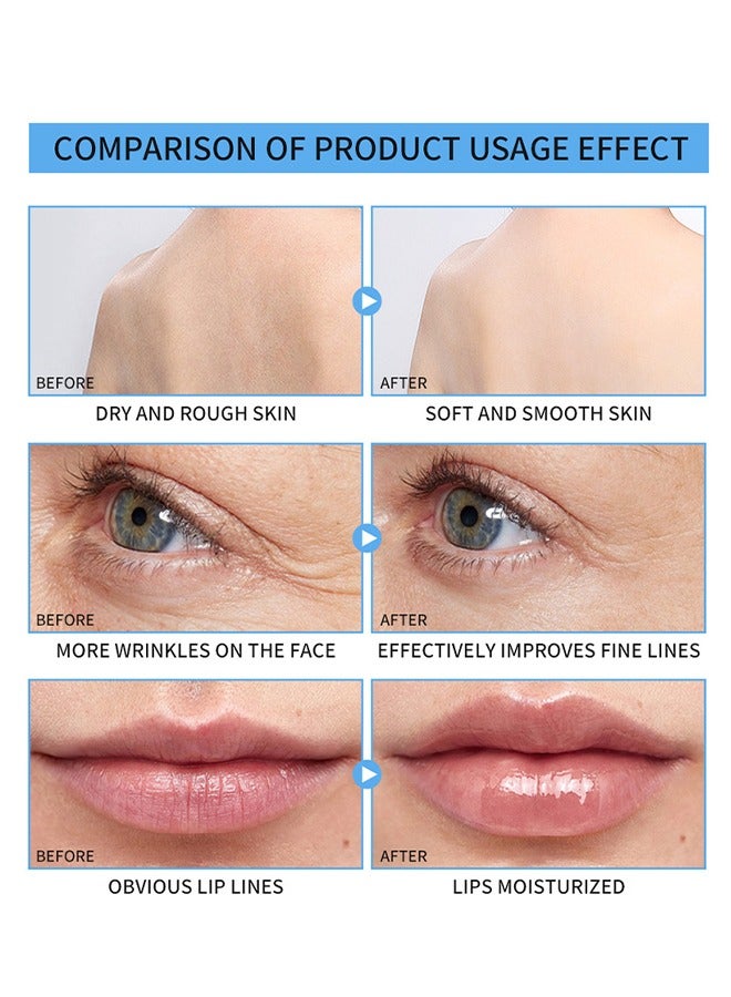 lakerain Moisturizing Stick-Moisturizing & Nourishing Multi Balm Facial Moisturizer Stick Balm Under Eye Cream Face Balm Stick for Hydrating and Smoothing Dry Skin Moisturizing Day and Night Stick - Image 3
