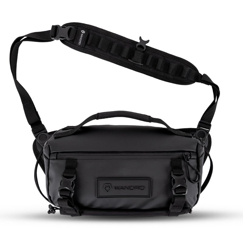 حقيبة كاميرا سلاينغ مدمجة WANDRD ROGUE V1 6L مع إمكانية الوصول السريع وحمل ثلاثي الاتجاهات حقيبة خفيفة الوزن للاستخدام اليومي رائعة للسفر والتصوير الفوتوغرافي باللون الأسود