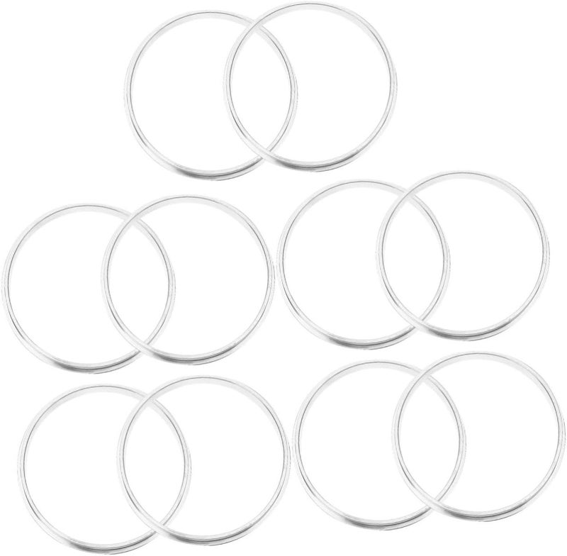 StoBaza 10pcs 9.2x9.2cm Aluminum Sealing Gasket for Cup Sealer Machine Easy Install - Image 1