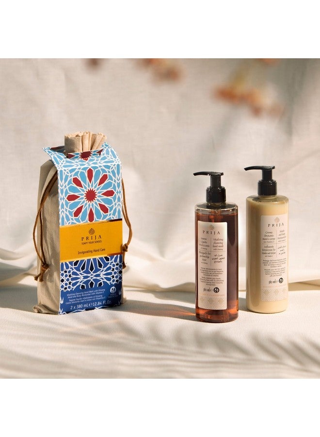 Prija Prija Everyday Treatment Gift Pack (Contains Vitalizing Cleansing Hand Wash with Ginseng and Hands and Body Moisturizer with Vitamin E) - Vegan Friendly - Dermatologically Tested - Image 5