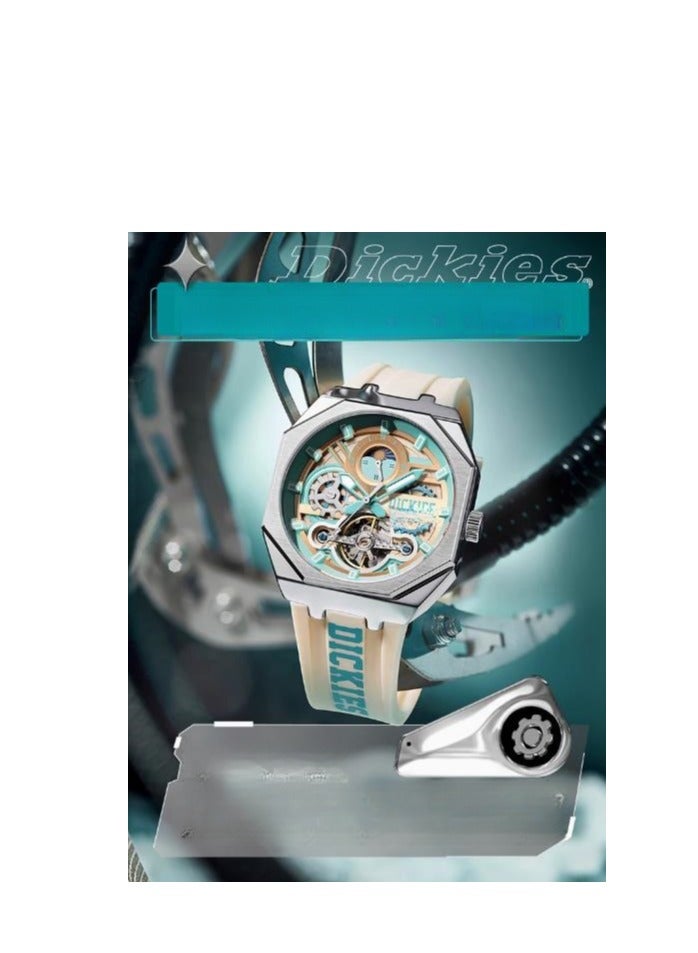 Dickies ساعة ميكانيكية متعددة الوظائف للطالبات تعمل تلقائيًا بالكامل - Image 3