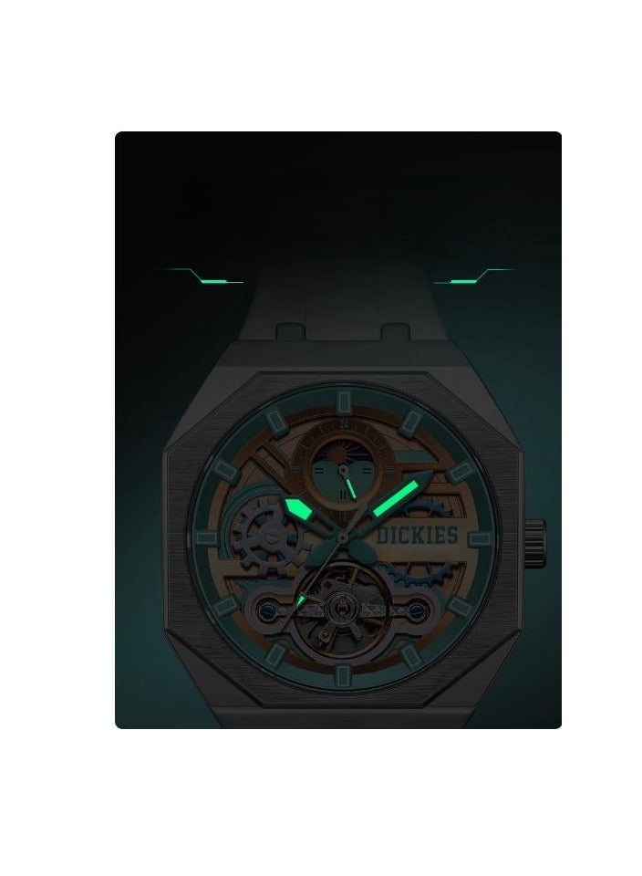 Dickies ساعة ميكانيكية متعددة الوظائف للطالبات تعمل تلقائيًا بالكامل - Image 4