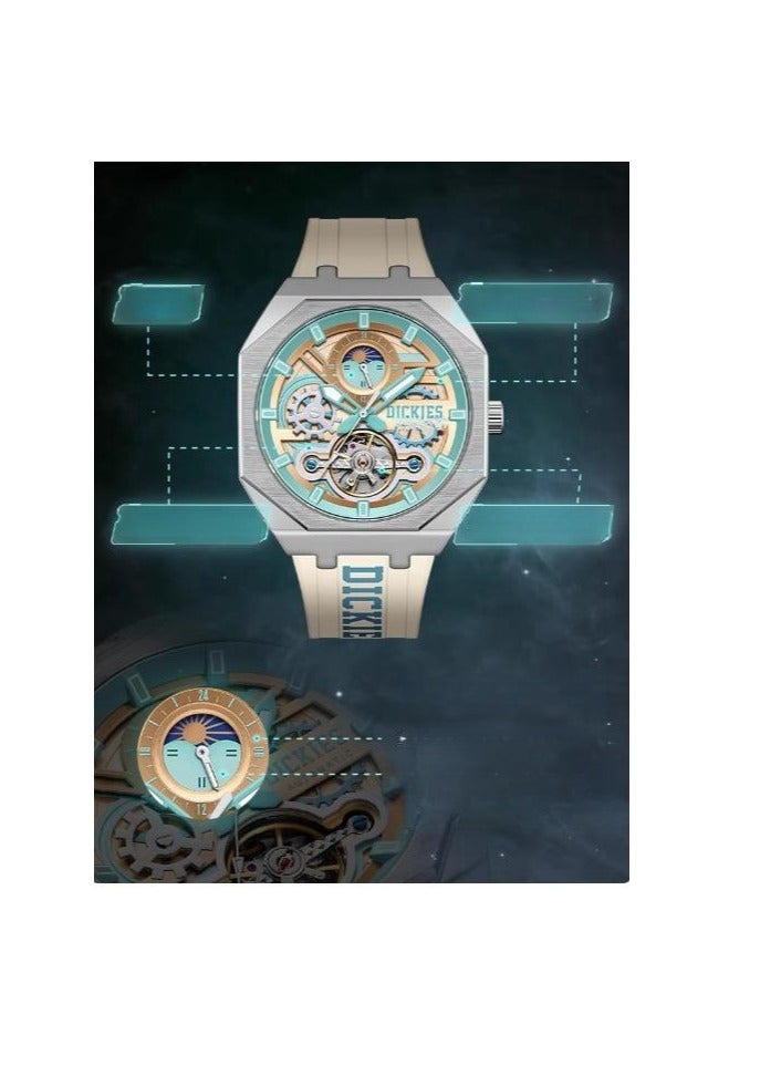 Dickies ساعة ميكانيكية متعددة الوظائف للطالبات تعمل تلقائيًا بالكامل - Image 5