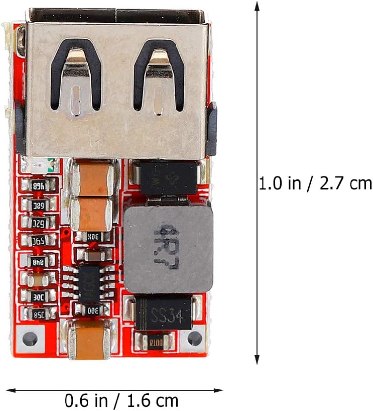 klarako Phone Charger Phone Charger Phone Charger 5pcs DC-DC Buck Converters Adjustable Buck Converter USB Voltage Regulator 6-24V 12V/24V to 5V 3A Charger Module Car Charger Car Charger Car Charger - Image 2