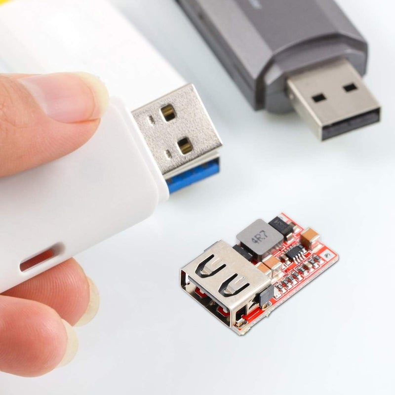 klarako Phone Charger Phone Charger Phone Charger 5pcs DC-DC Buck Converters Adjustable Buck Converter USB Voltage Regulator 6-24V 12V/24V to 5V 3A Charger Module Car Charger Car Charger Car Charger - Image 5