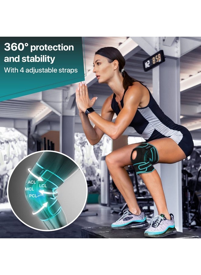 DR. BRACE DR. BRACE ELITE Knee Brace with Side Stabilizers & Patella Gel Pads for Maximum Knee Pain Support and fast recovery for men and women-Please Check How To Size Video (Earth, Medium) - Image 5