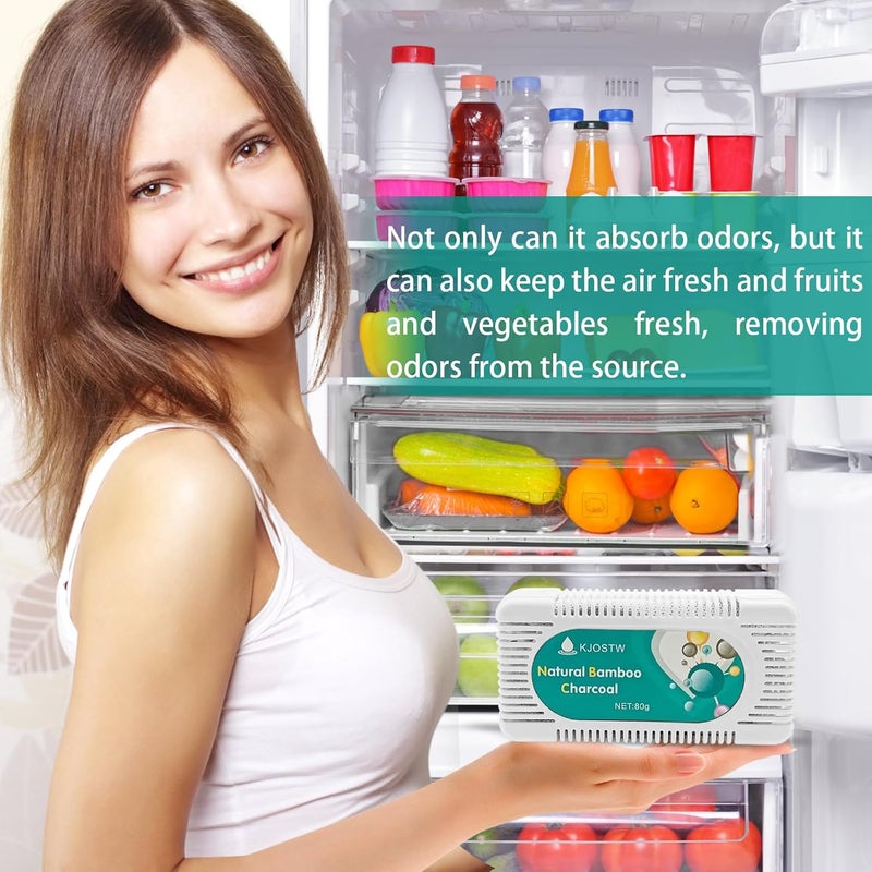 Fridge Deodorizer (2 Pack) - More Effective Than baking soda for fridge and f... - Image 2