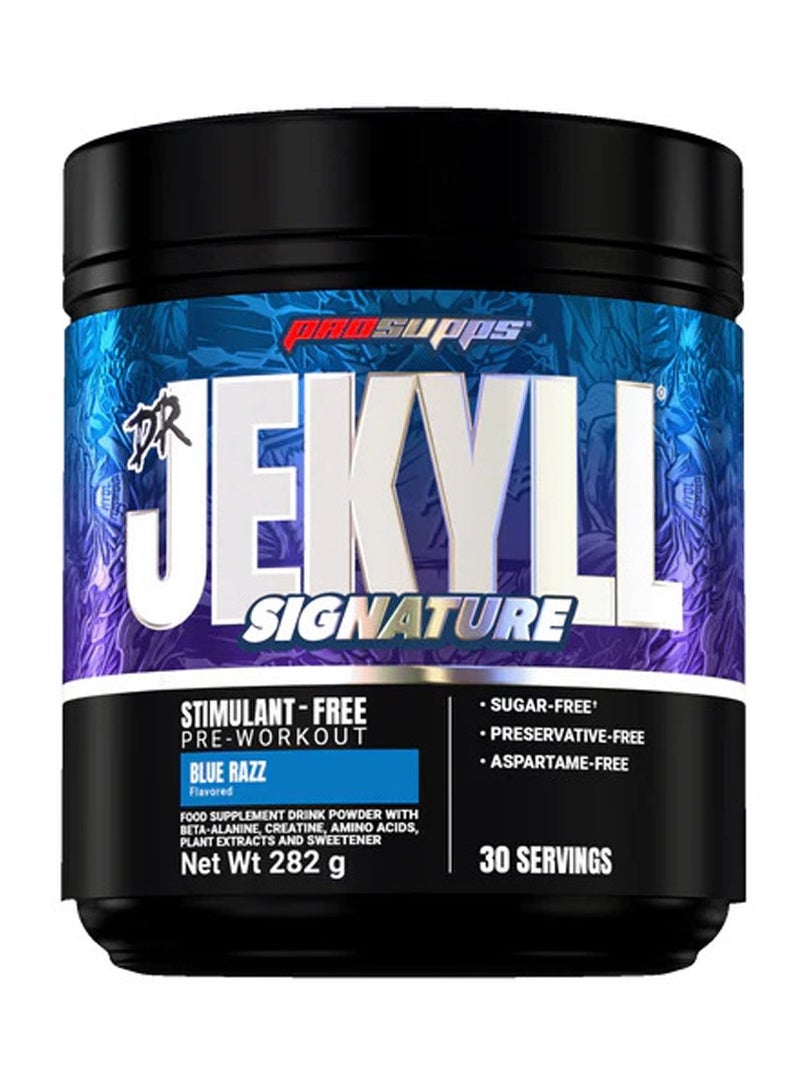 ProSupps Dr. Jekyll Signature Pre Workout Blue Razz 282 g - Image 1