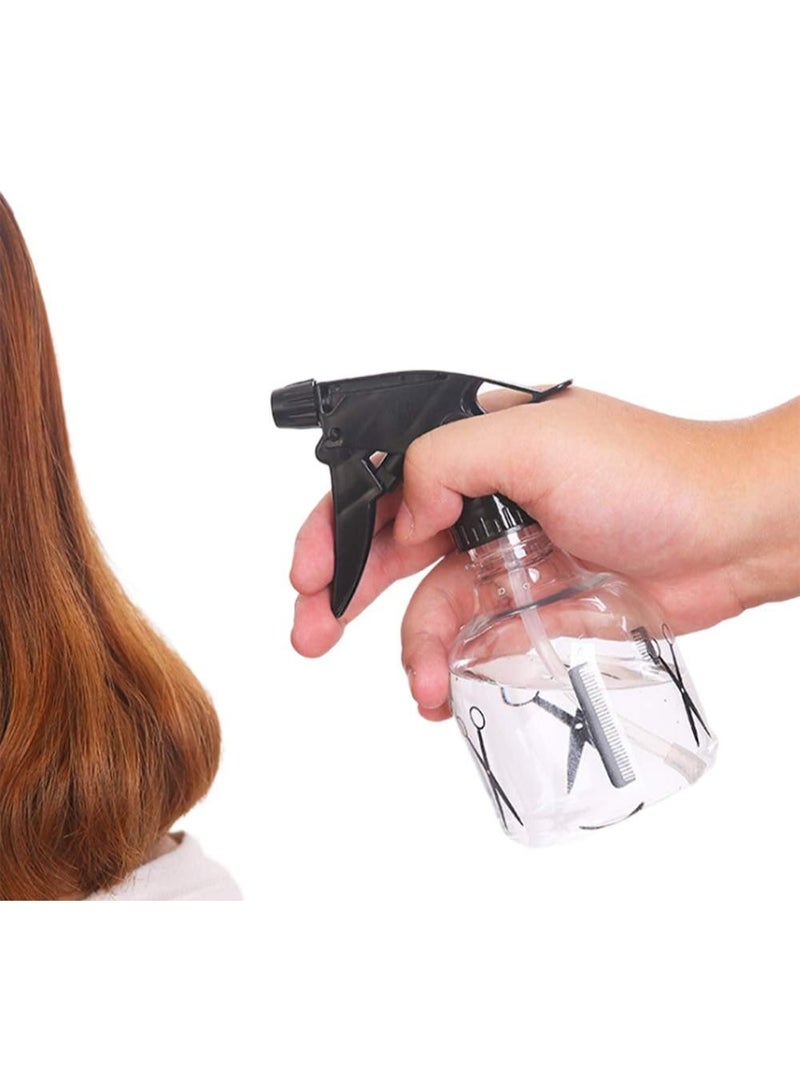 250ml empty plastic spray bottle, reusable for spraying water and detergents - Image 3