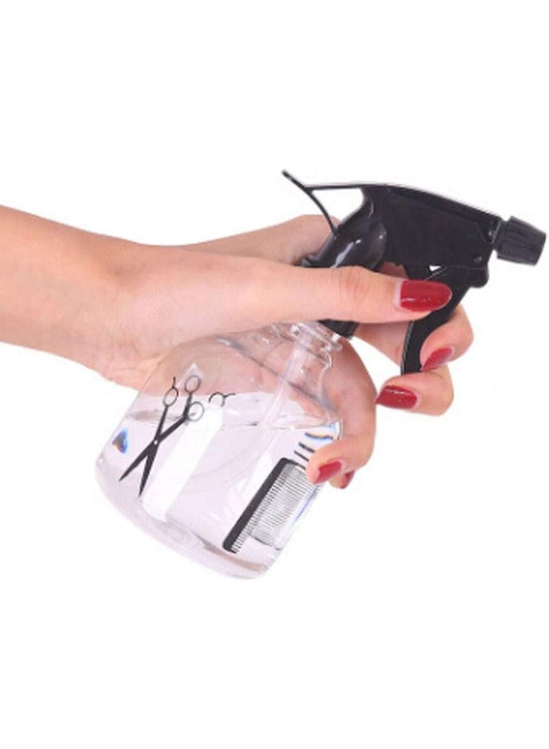 250ml empty plastic spray bottle, reusable for spraying water and detergents - Image 1