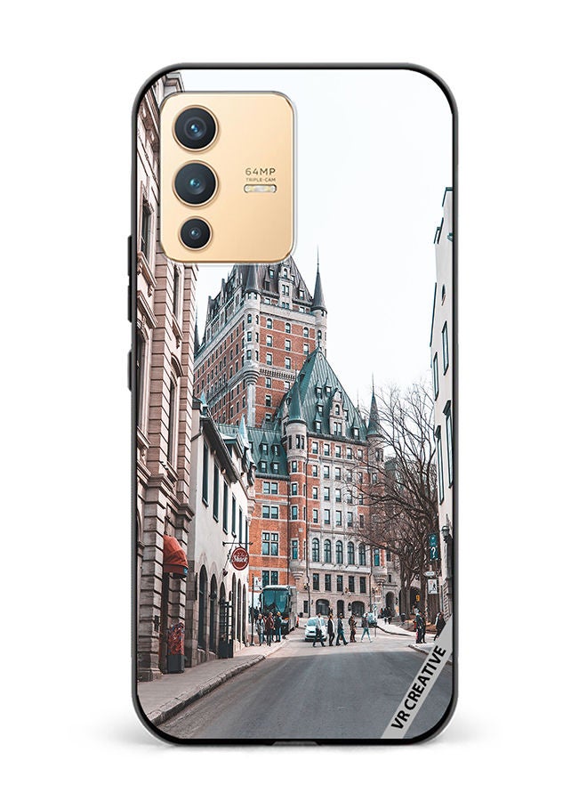 VR CREATIVE Protective Case Cover For Vivo V23 5G Frontenac Design Multicolour - Image 1