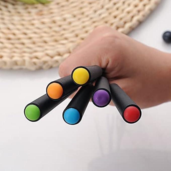 Bewinner 6Piece Stainless Steel Fondue Fork Set Multifunctional Design With Ergonomic Handle For Easy Holding For Cake Chocolate And Cheese Fondue And Easy To Clean - Image 3