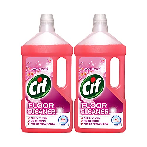 CIF Wild Orchid Multipurpose Floor Cleaner with Shiny Clean & Fresh Fragrance 950ml (Pack of 2) - Image 1
