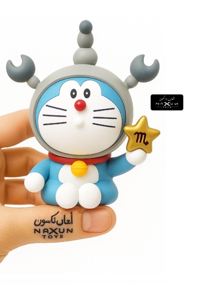 Doraemon Cute Doraemon Collectible Figure – Zodiac Scorpio Star Edition PVC Toy - Image 2