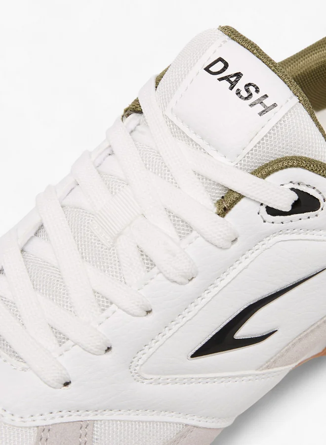 Dash Panelled Lace-Up Sports Shoes